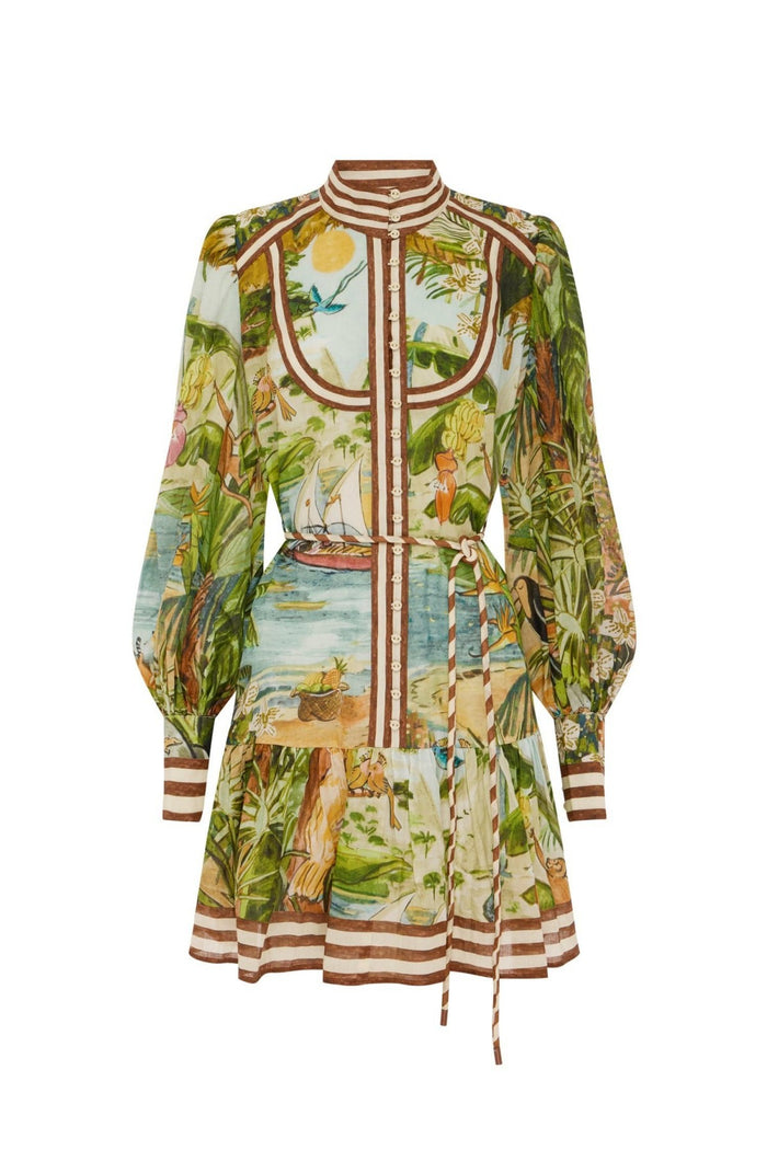 Rosh Mini Dress - Apricot