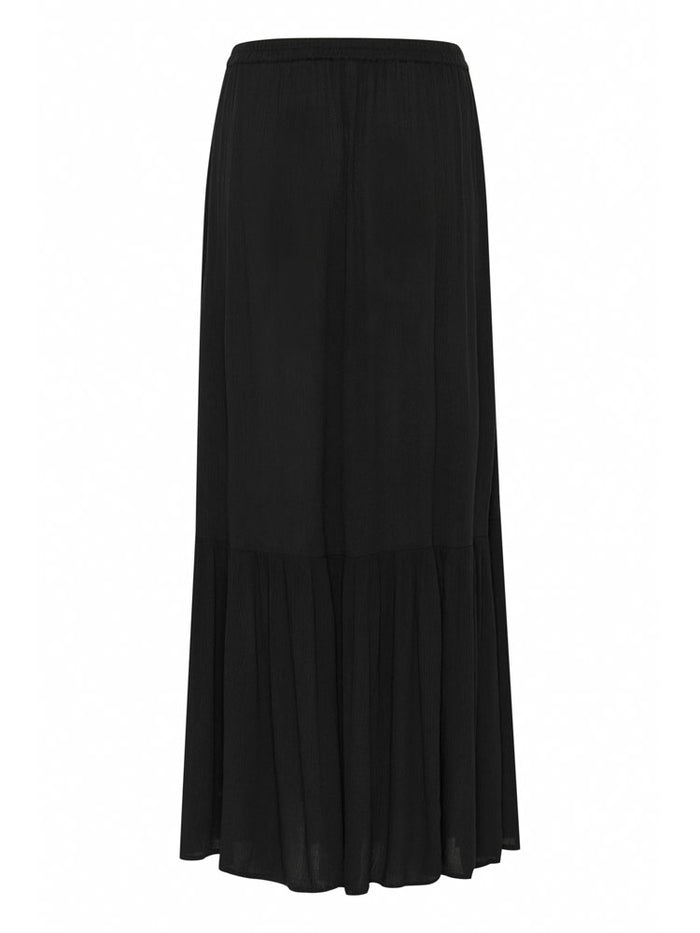 Soaked in Luxury SLElonor Maxi Skirt Black