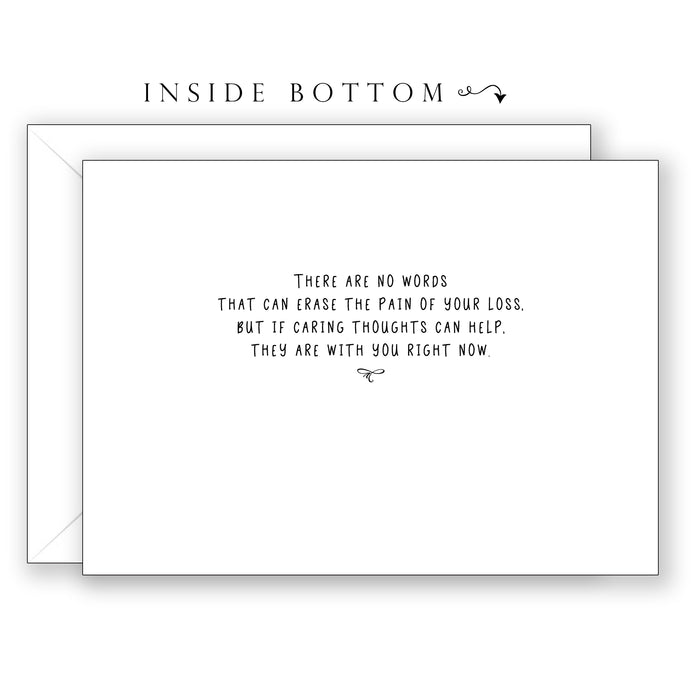 Song Sparrow (I Peter 5:7) - Sympathy Card