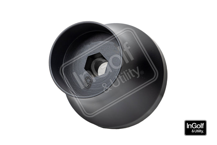 Steering Wheel Adaptor for Club Car Precedent - Black