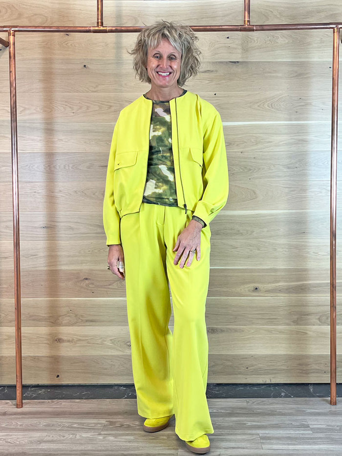 Summum Trousers Mimosa Yellow