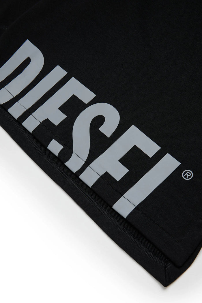 Sweatshirt cut-off logo print
