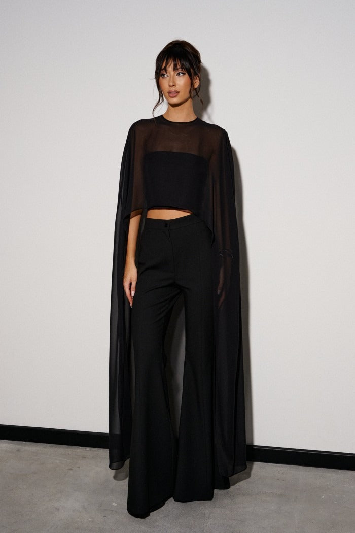 Tira Cover Up Top - Black