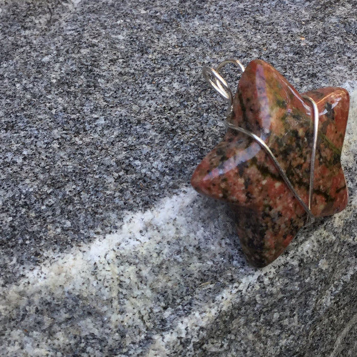 Unakite Star Handwrap