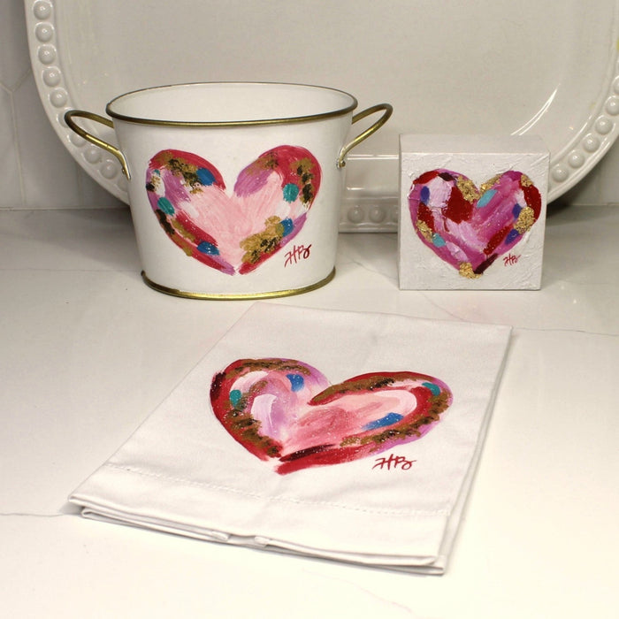 Valentine's Cachepot with Handles