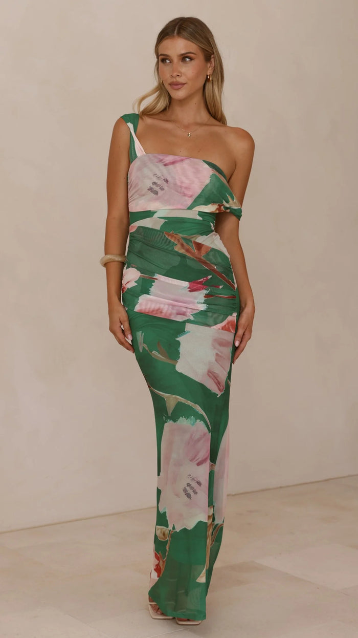 Vibra Maxi Dress - Green