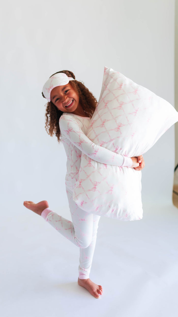 Youth Pajama Set in Rosie
