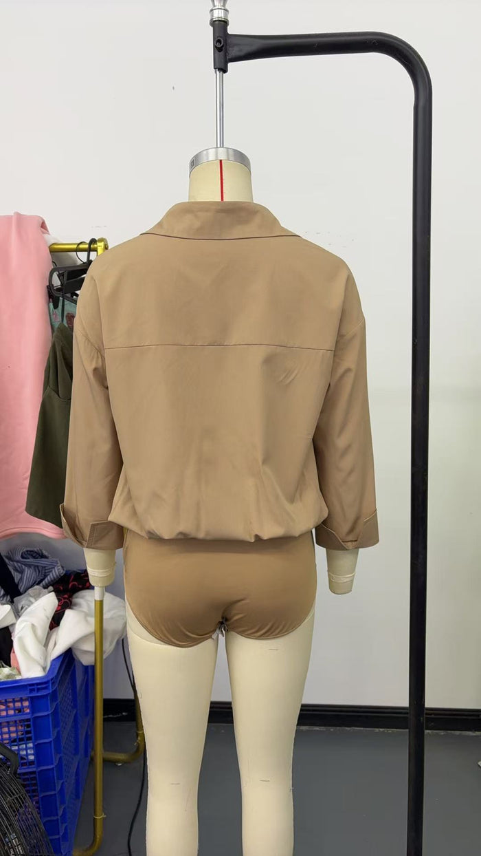 Zivelle Bodysuit - Khaki
