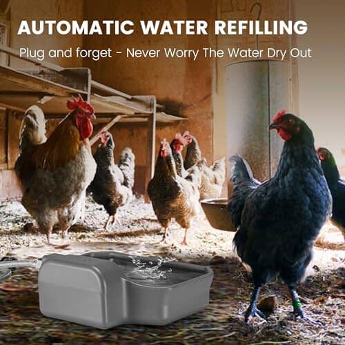 1 Gallon Dog Water Bowl for Outdoor Dog Bowls & Feeders Pet Clever
