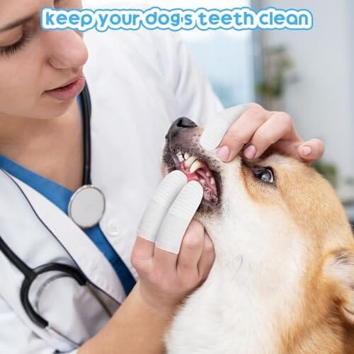 20Pcs Dog Toothbrush Soft Fabric Dog Finger Toothbrush Toothbrush Pet Clever