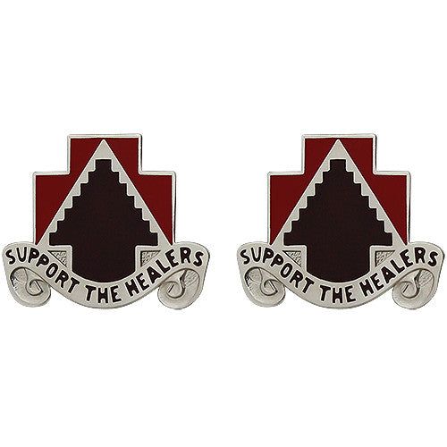 226th Medical Battalion Unit Crest (Support the Healers) Army Unit Crests