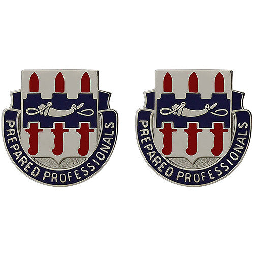 290th Regiment Unit Crest (Prepared Professionals) Army Unit Crests