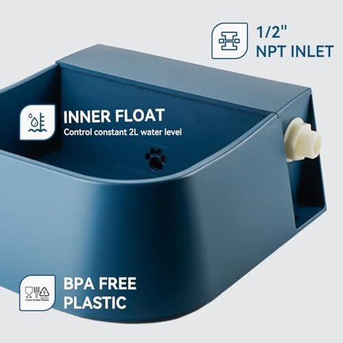 2L Automatic Water Bowl for Dogs Dog Bowls & Feeders Pet Clever