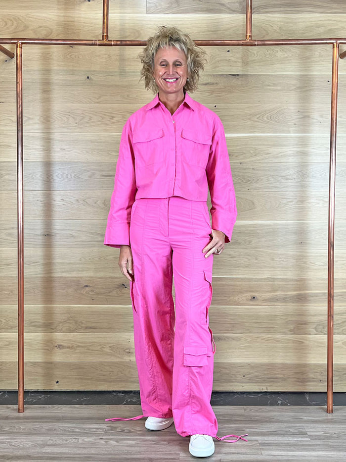 2NDDAY 2ND Edition George Cargo Trousers Coral Blush