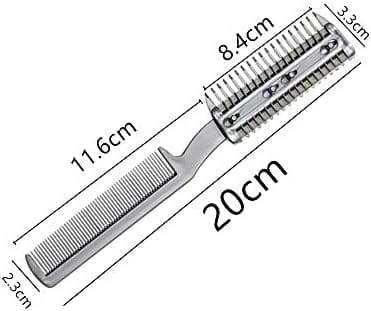 2Pcs Razor Comb for Dogs Cats with Extra Blades Double Sides Cat Care & Grooming Pet Clever