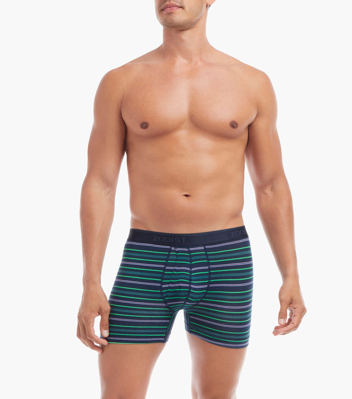 3 Packs Essential Stretch 4" Boxer Brief