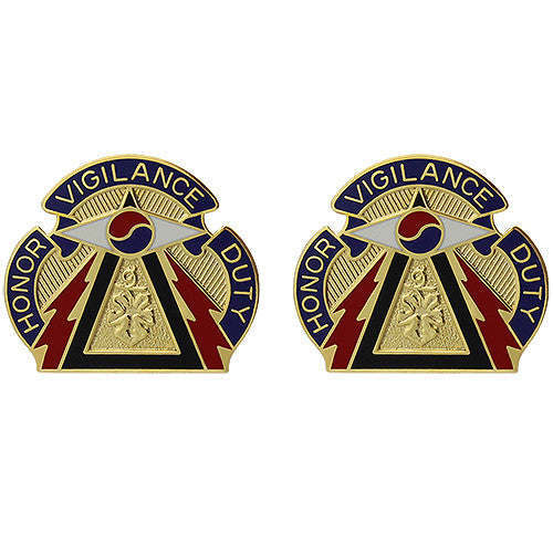 304th Military Intelligence Battalion Unit Crest (Honor Vigilance Duty) Army Unit Crests