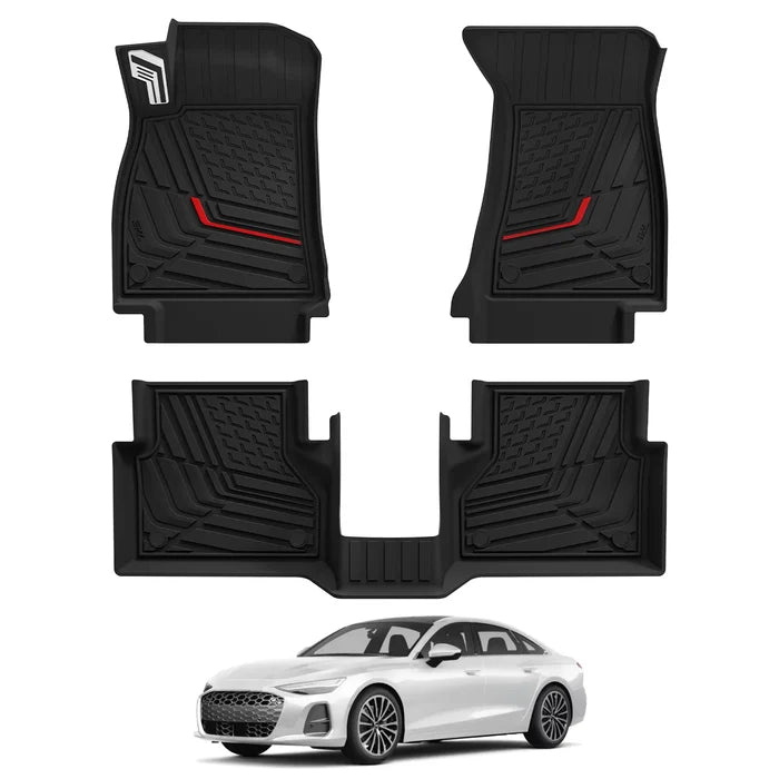 3W 2026-2027 Audi A6 Floor Mats | Thorex™ All Weather Protection (Not Fit PHEV)