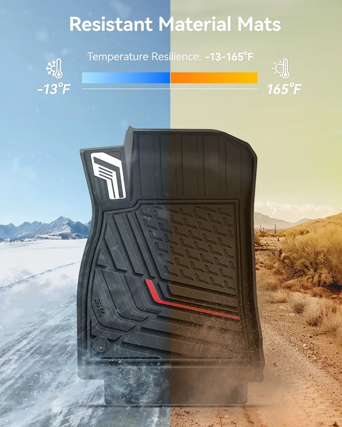 3W 2026-2027 Audi A6 Floor Mats | Thorex™ All Weather Protection (Not Fit PHEV)