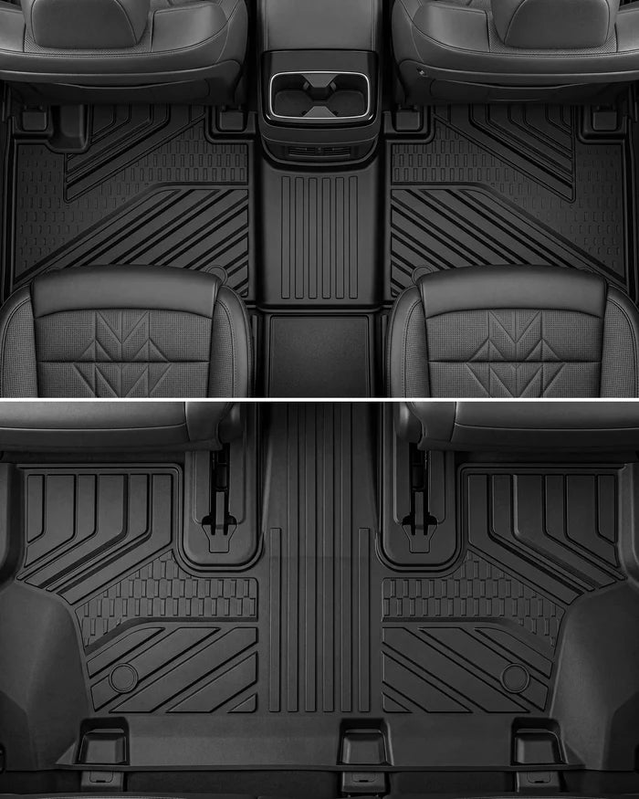 3W 2027 Kia Telluride Hybrid 7 & 8 Seats Floor Mats & Cargo Liner | Thorex™ All-Weather Protection