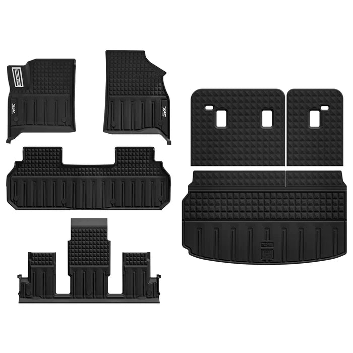 2025-2026 / Buick Enclave / [Pro] 1st&2nd&3rd Row+Trunk Mat+Back Seat Cover
