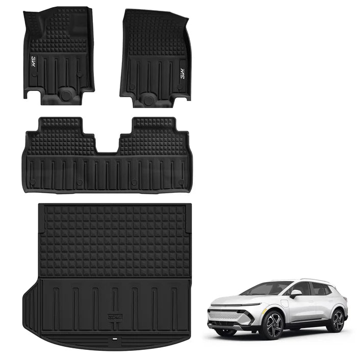 3W Chevrolet Equinox EV (Non Fuel) Floor Mats/ Cargo Liner 2024-2025 Thorex™ All-Weather Protection - 3Wliners
