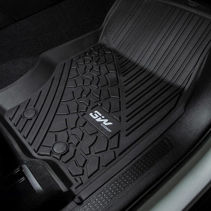 3W Floor Mats Jeep Grand Cherokee 2016-2021 / Grand Cherokee WK 2022-2023 (Non L) Custom Cargo Liner TPE Material & All-Weather Protection Vehicles & Parts 3Wliners
