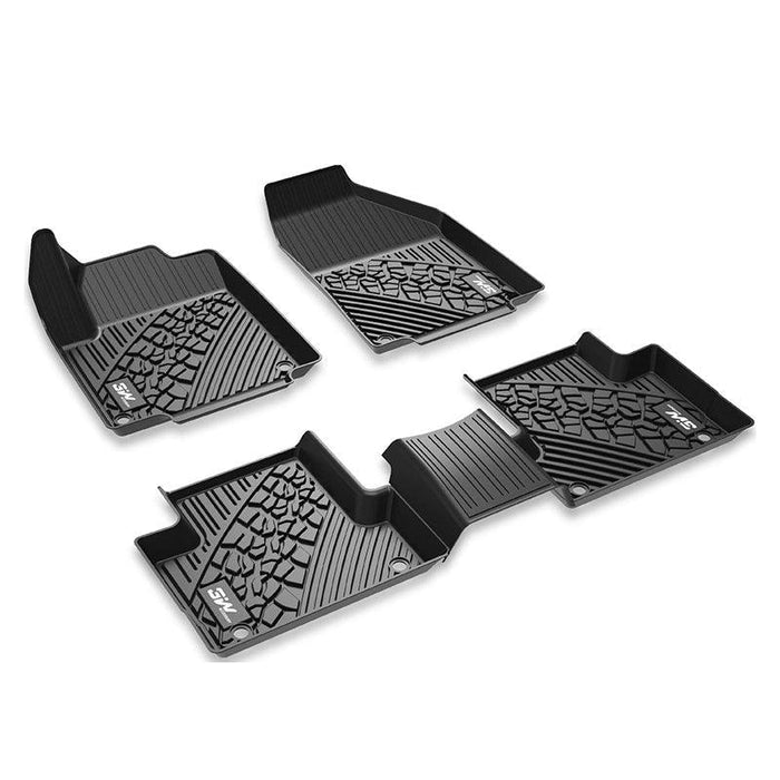 3W Floor Mats Jeep Grand Cherokee 2016-2021 / Grand Cherokee WK 2022-2023 (Non L) Custom Cargo Liner TPE Material & All-Weather Protection Vehicles & Parts 3Wliners 2016-2021 Grand Cherokee 2016-2021 1st&2nd Row Mats