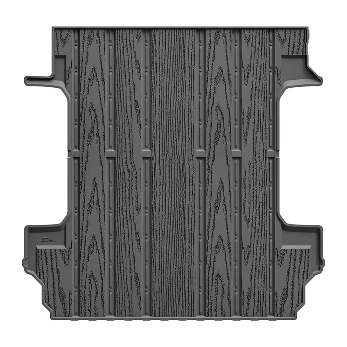 3W Truck Bed Mat Fit 2019-2024 2025 2026 Chevy Silverado 1500 & GMC Sierra 1500 6.6FT Standard Bed All Weather TPE Custom Fit Heavy Duty Pickup Accessories Trunk Mat
