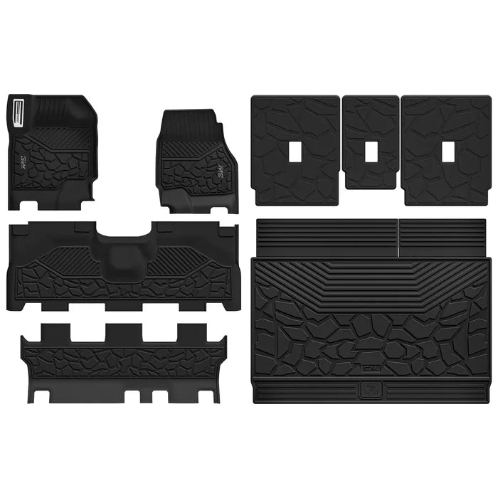 2025-2027 / Expedition Max 8 Seats / [Pro] 1st&2nd&3rd Row+Trunk Mat+Seat Back Mats