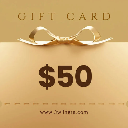 3W Gift Cards $50