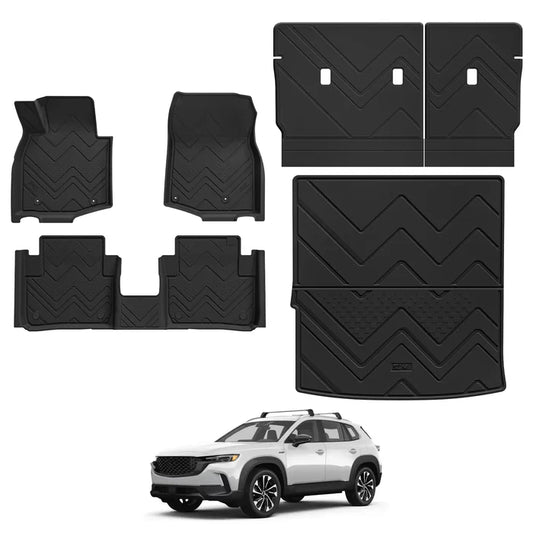 3W Mazda CX-50 Hybrid 2025-2026 Custom Floor Mats/ Cargo Liner/ Seat Back Protector Lumedge™ All-Weather Protection - 3Wliners