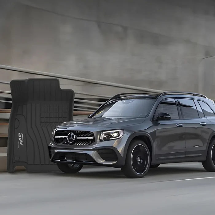 3W Mercedes-Benz GLB 2020-2025 Custom Floor Mats TPE Material & All-Weather Protection Vehicles & Parts 3Wliners