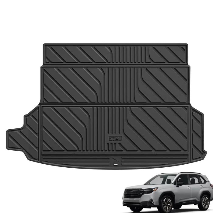 3W Floor Mats Custom Fit for Subaru Forester 2025, TPE All Weather Floor Liner for Subaru Forester Trunk Mats Full Set Car Mats Forester Accessories