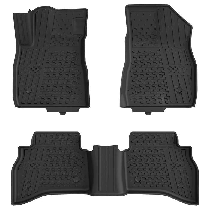3W Thorex™ Floor Mats for Chevrolet Trailblazer (AWD Only) 2021-2026 All-Weather Protection - 3Wliners Non-toxic &amp; Odorles    All-Weather Protection   Easy Installation