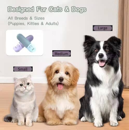 4Pcs 360° Pet Finger Toothbrush Toothbrush Pet Clever