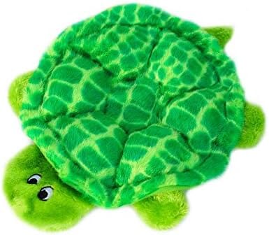 6-Squeaker Plush Dog Toy - Slowpoke The Turtle Dog Toys Pet Clever