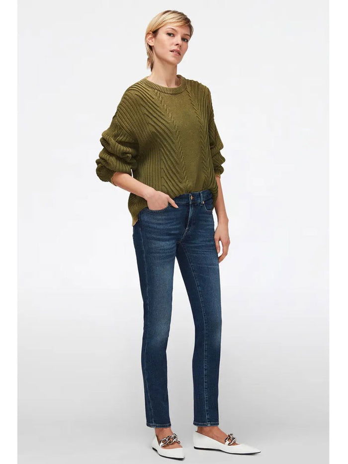 7 For All Mankind Roxanne Luxe Vintage Mood Indigo