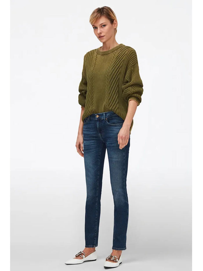 7 For All Mankind Roxanne Luxe Vintage Mood Indigo