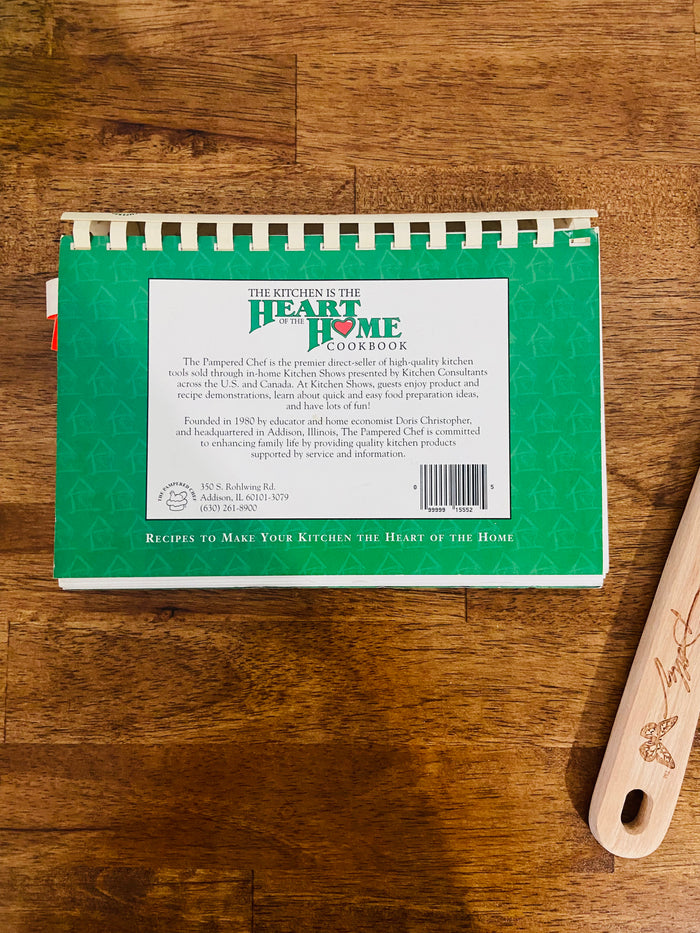 Vintage The Pampered Chef Cookbook - Deer Creek Mercantile