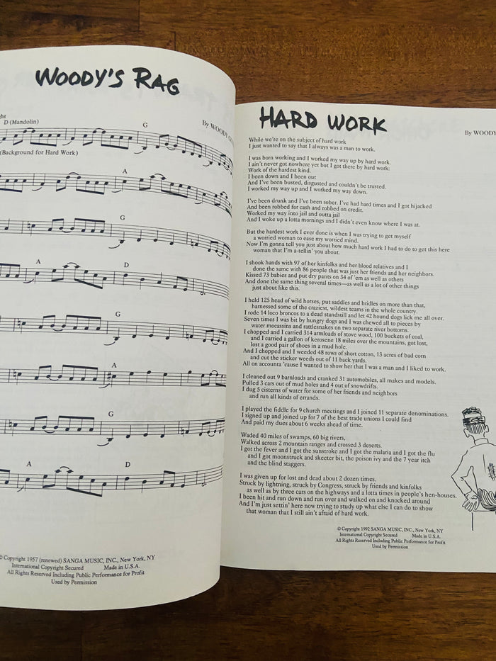 Vintage Woody Guthrie Songbook - Deer Creek Mercantile