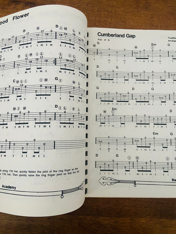 Vintage Geoff Hohwald Banjo Songs Book - Deer Creek Mercantile
