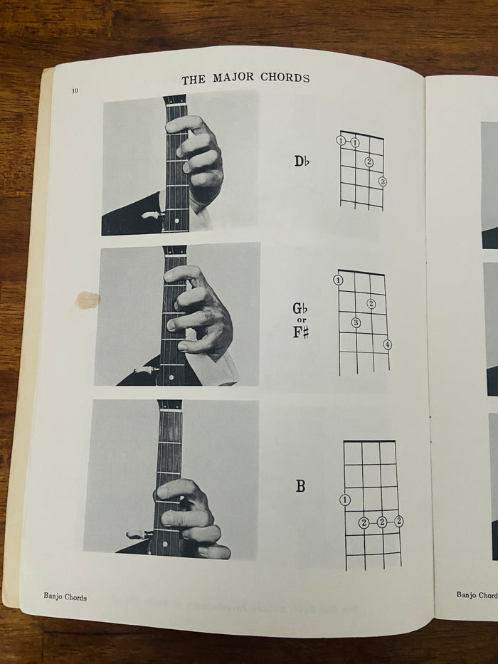 Vintage Mel Bay's Banjo Chords Book - Deer Creek Mercantile