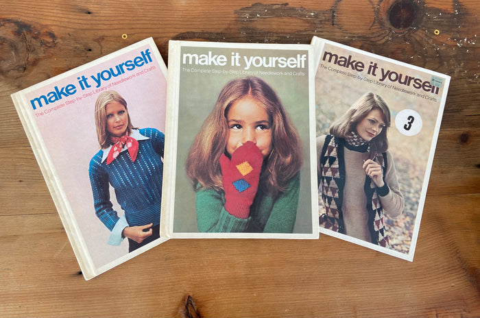 Vintage Make It Yourself 1970s DIY Books #1-3 - Deer Creek Mercantile