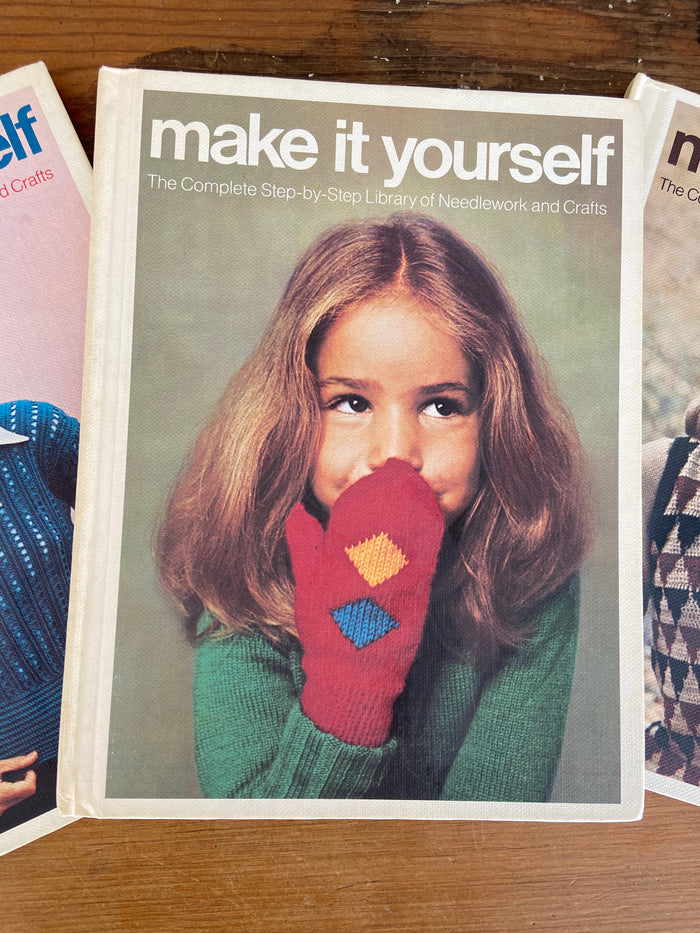 Vintage Make It Yourself 1970s DIY Books #1-3 - Deer Creek Mercantile