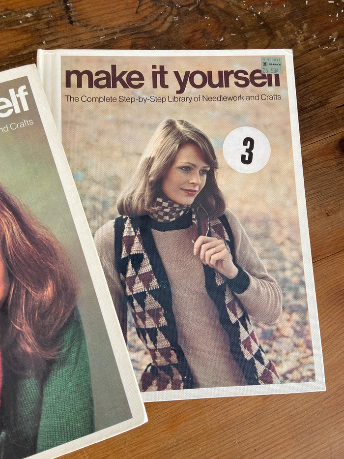 Vintage Make It Yourself 1970s DIY Books #1-3 - Deer Creek Mercantile