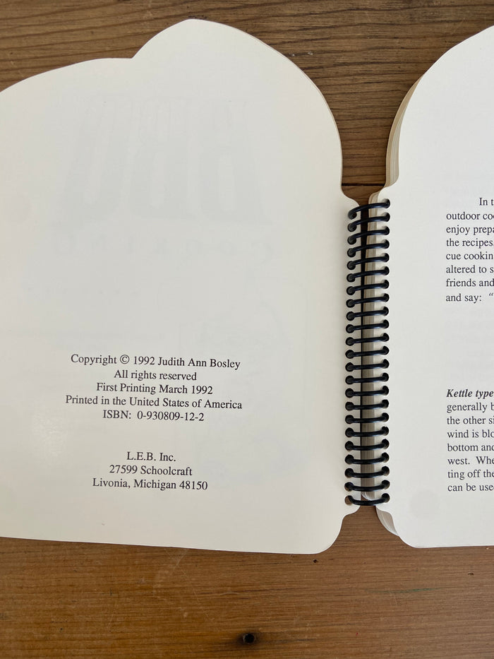 Vintage BBQ Cooking Cookbook - Deer Creek Mercantile