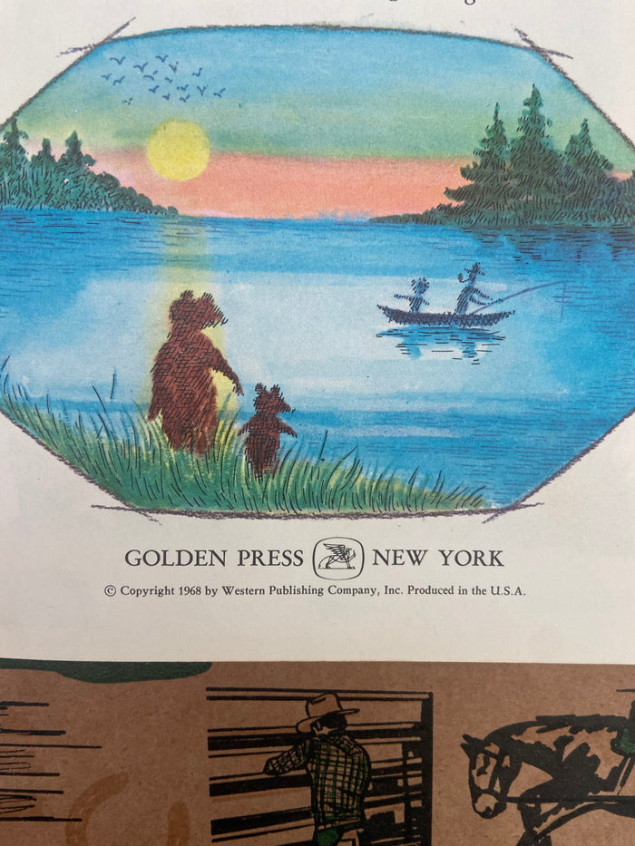 Vintage Little Golden Book - Animal Daddies And My Daddy - Deer Creek Mercantile