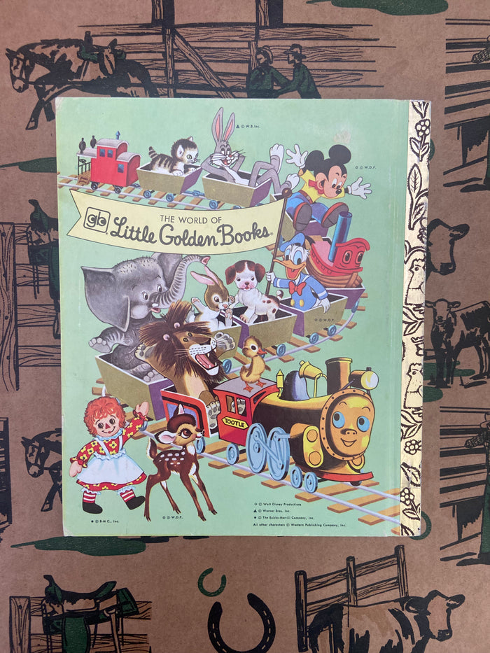 Vintage Little Golden Book - Santa's Toy Shop - Deer Creek Mercantile