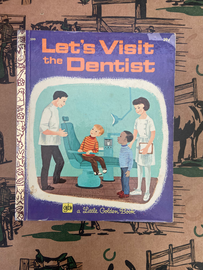 Vintage Little Golden Book - Let's Visit The Dentist - Deer Creek Mercantile